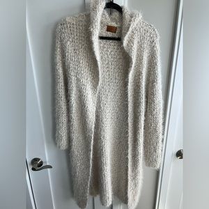 Fuzzy cardigan